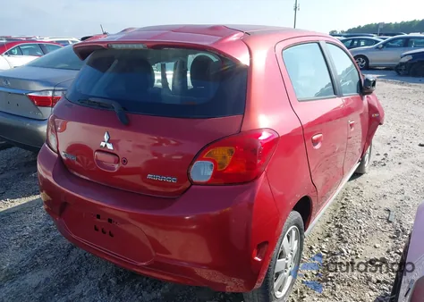 2014 Mitsubishi Mirage Es z USA, uszkodzony, nr VIN ML32A4HJ6EH018590